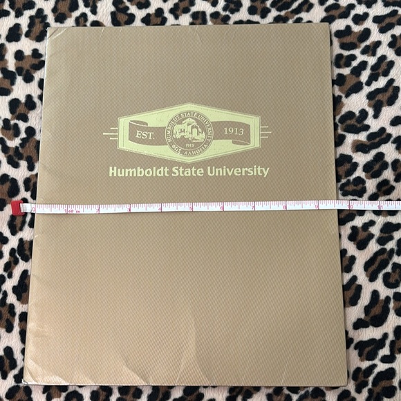 HUMBOLDT STATE UNIVERSITY🌲 Folder California Redwoods College 2000s Y2K Dorm - Picture 8 of 13